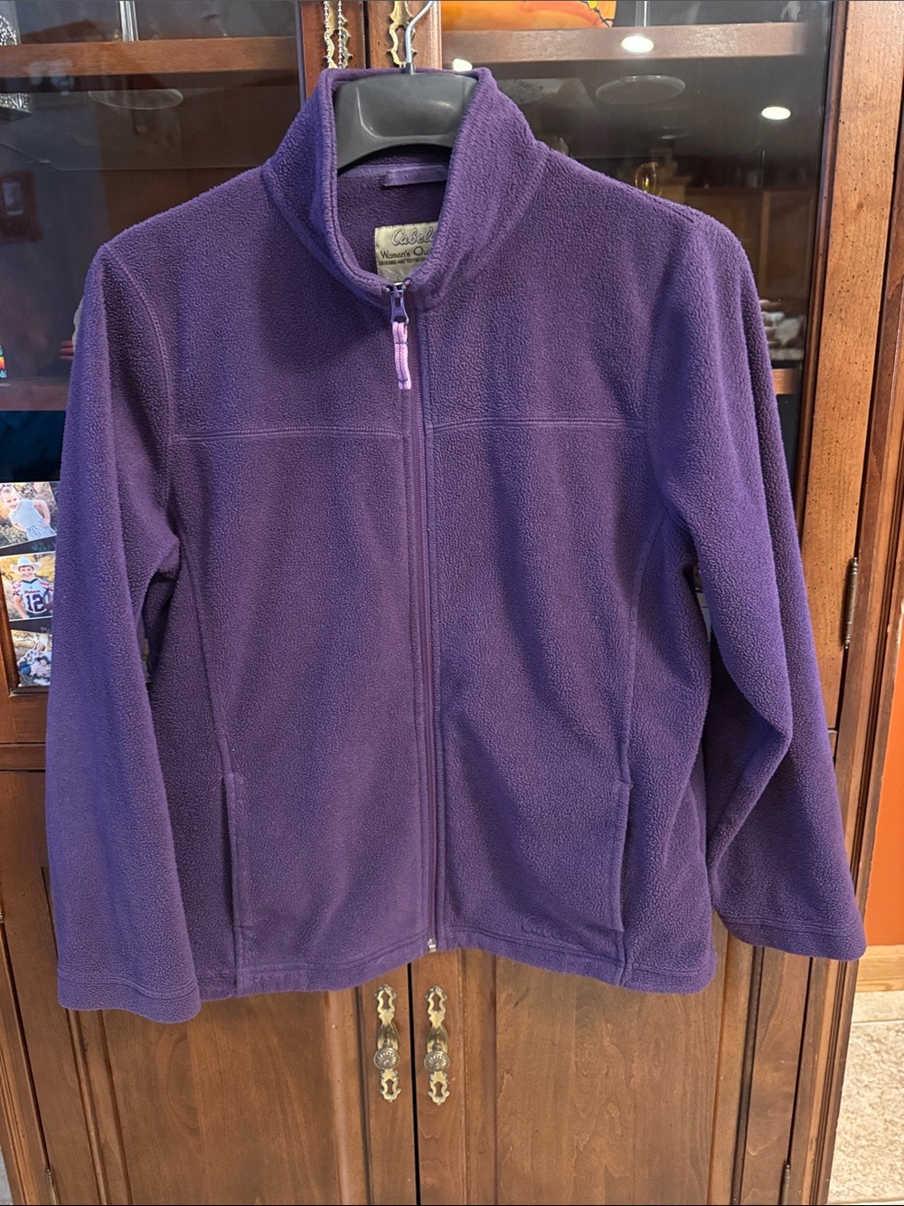 Columbia Purple Kids' Full-Zip Fleece Jacket